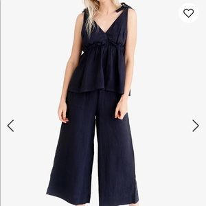 Tribe Alive™ Organic Linen Gathered Tank Madewell